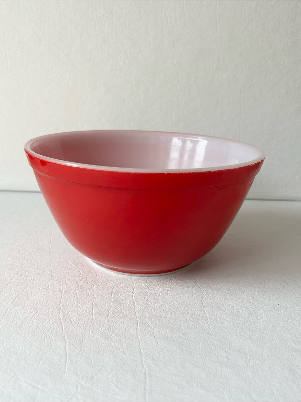 Vintage PYREX Red 402 Mixing Bowl